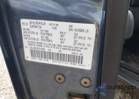 2002 Jeep Liberty Sport из США, поврежденный, VIN 1J4GL48K42W315980